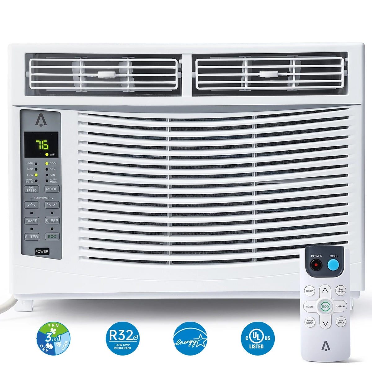 115V 8,000 BTU Smart Window Air Conditioner I95266