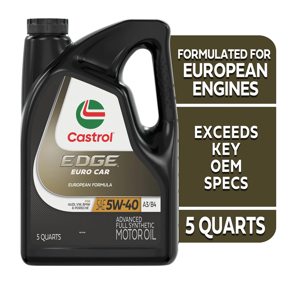 5W-40 Full Synthetic Motor Oil, 5 Quarts F991