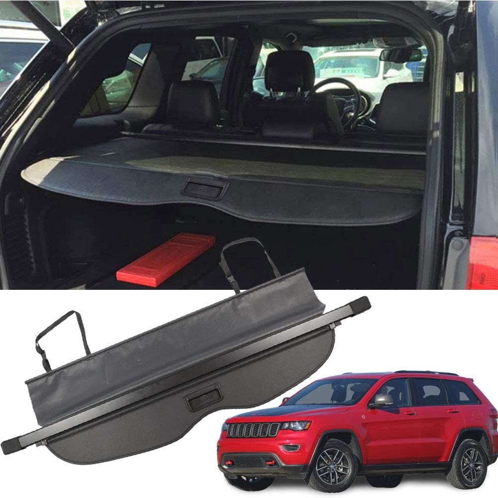 Black Retractable Cargo Cover G7534