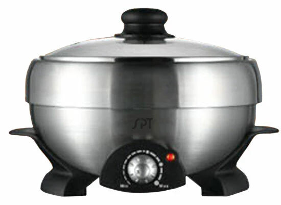 4L Stainless Steel Multi Cooker with 2L Grill Pan X9632