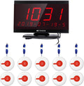 Caregiver Pager, Nurse Alert System, 10 Waterproof Lanyard Pagers X108