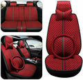 Faux Leather Car Seat Covers Full Set J79504