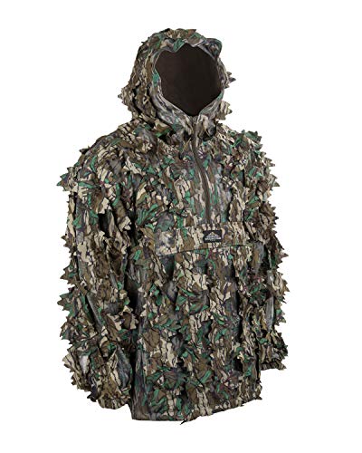 Camouflage Leafy Hunting Jacket with Hood X106202