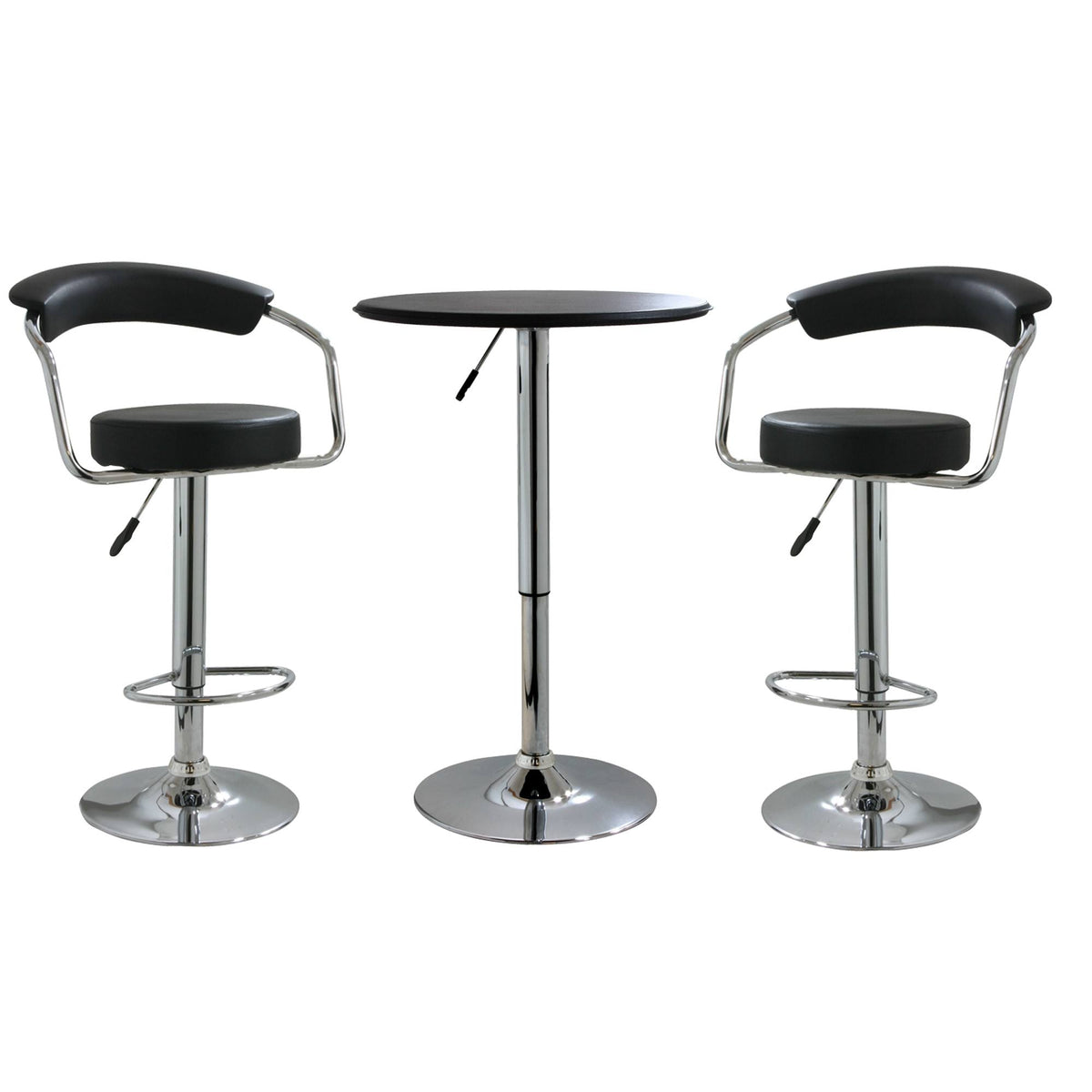 3 Piece Adjustable Height Bar Set A451677