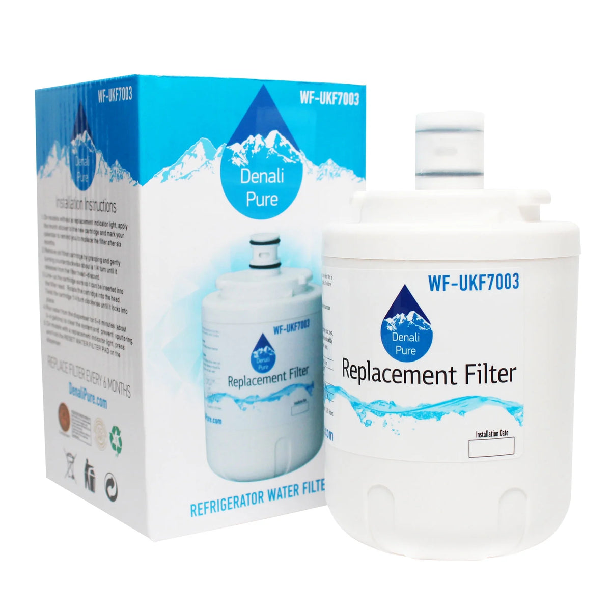 4-Pack Replacement Water Filter Cartridge D22619