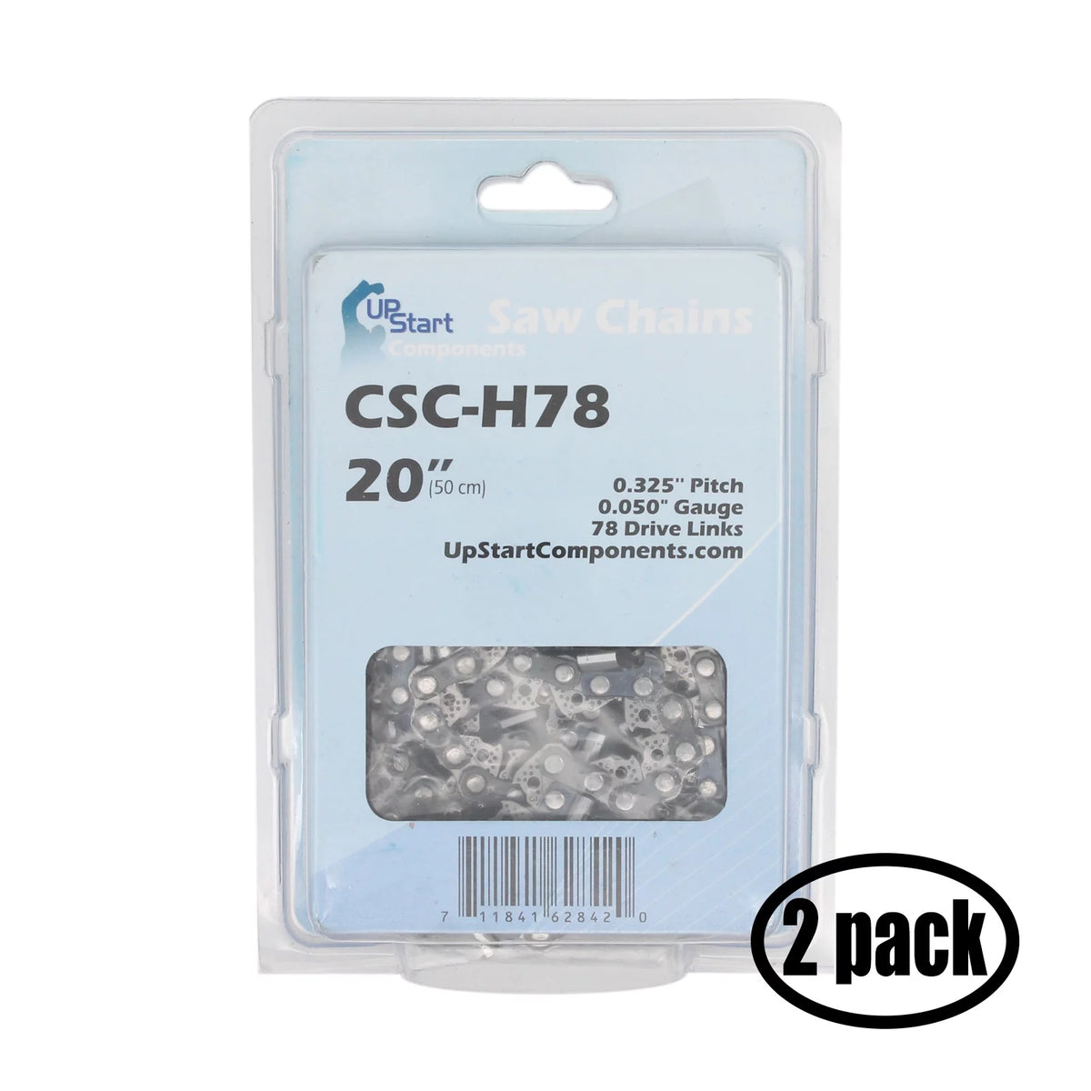 2 Pack 20-Inch Chainsaw Chain U797