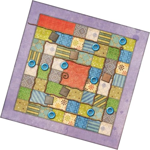 Two-Player Quilting Strategy Board Game S146108