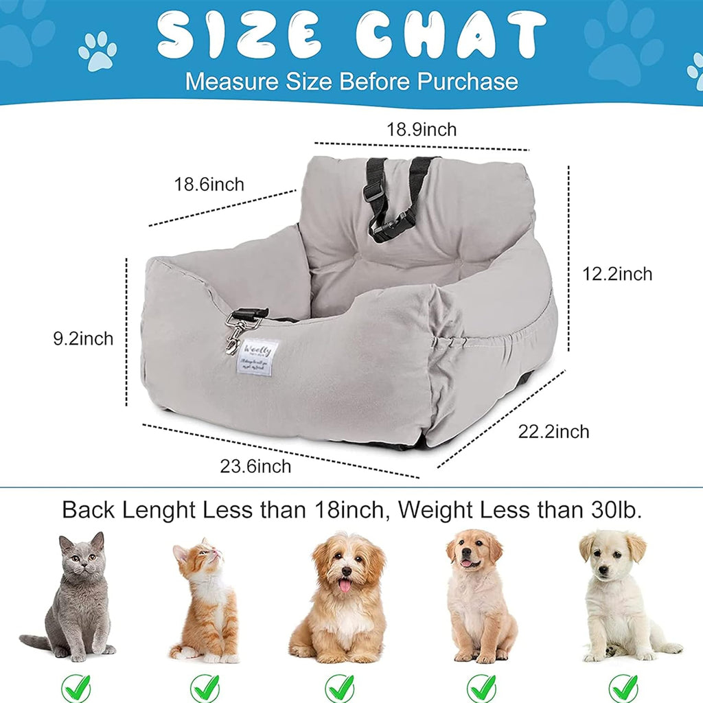 Dog Car Seat with Storage K83839