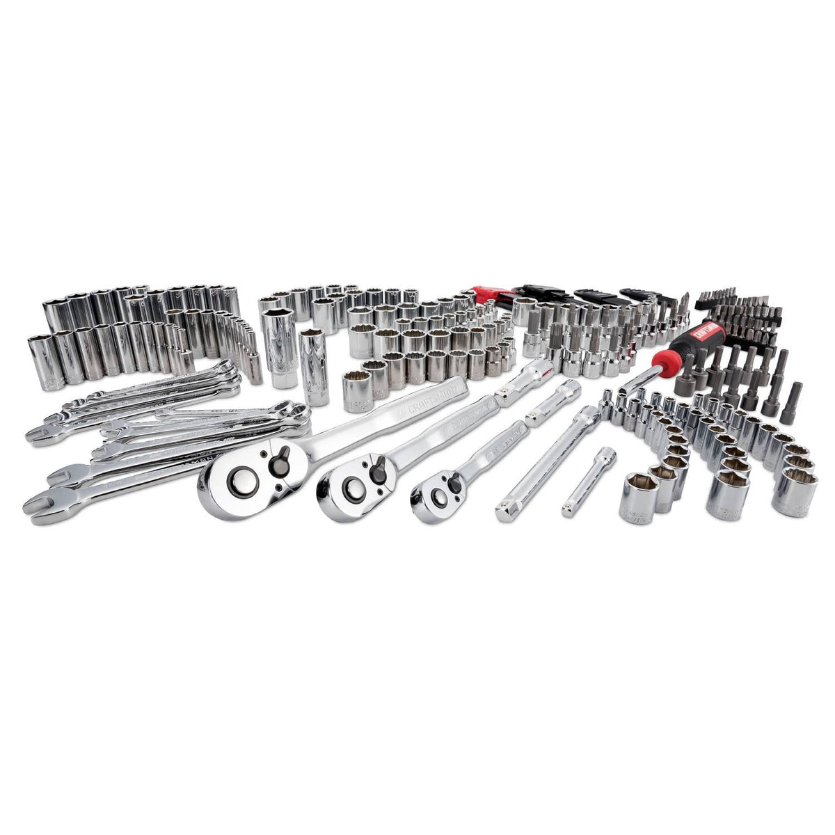 268 pc. 1/4, 3/8 and 1/2 in. Drive 12 Point Mechanic's Tool Set W59928