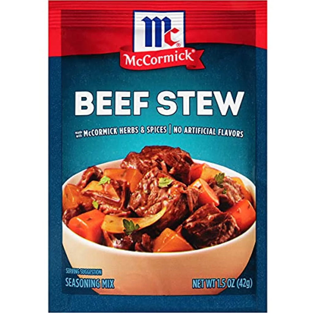 1.5 Oz Pack Of 12 Beef Stew Seasoning Mix A8684