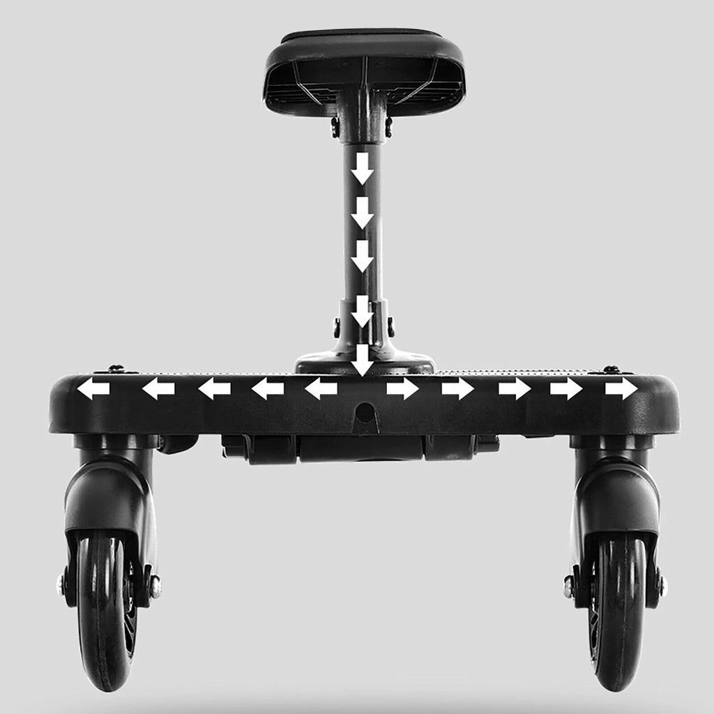 2-in-1 Stroller Ride Board with Detachable Seat and Standing Platform T28763