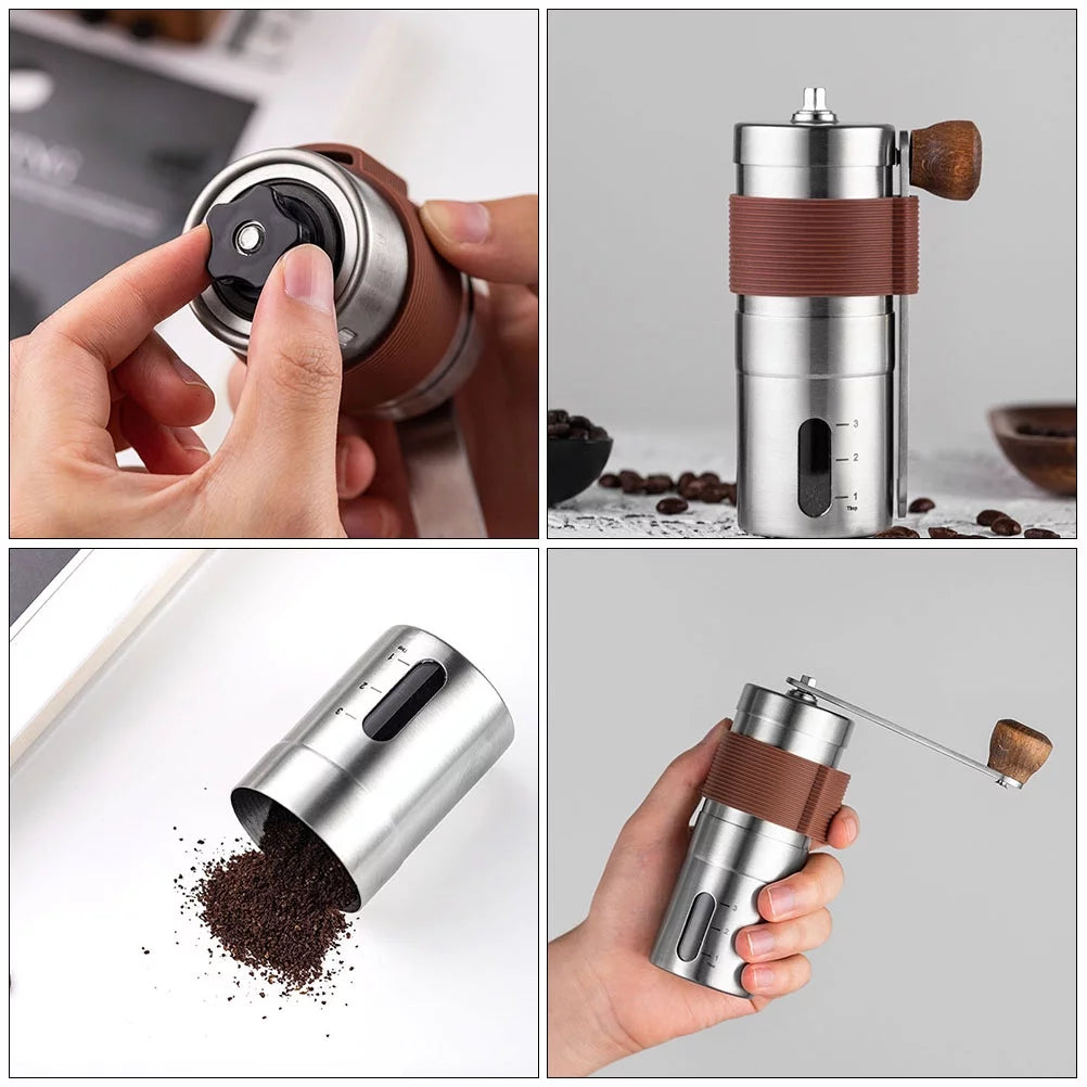 Portable Manual Coffee Maker Detachable Coffee Bean Grinder Z587417