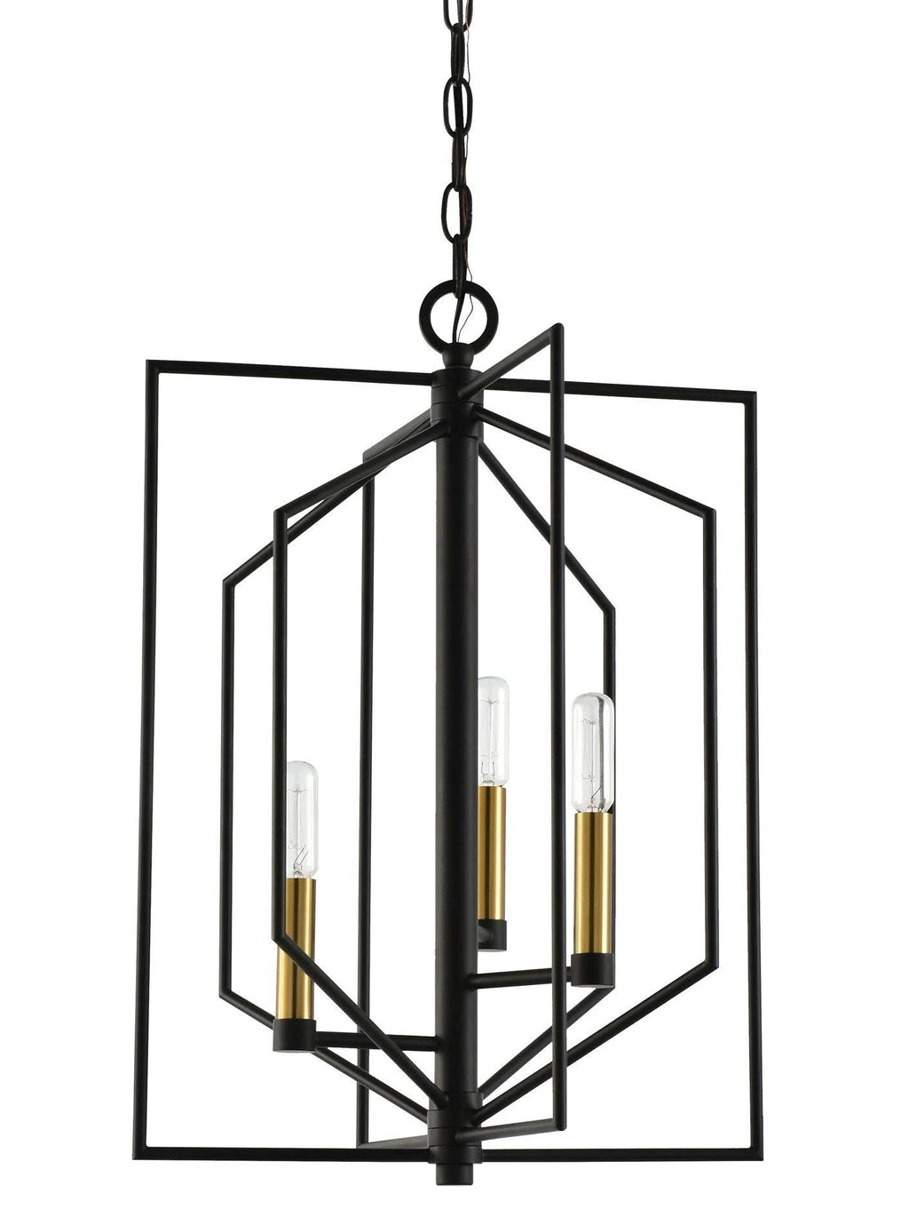 21x22 3-Light Modern Farmhouse Pendant Chandelier J855