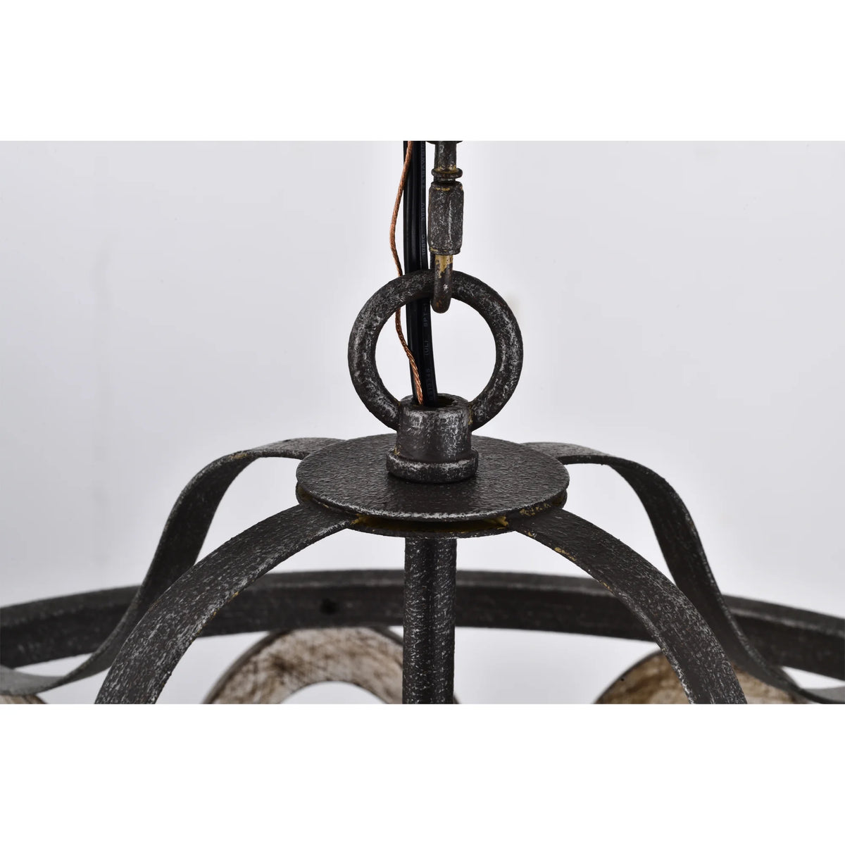 Faux Drift Wood 18inch Pendant Ceiling Lighted Chandelier P28371