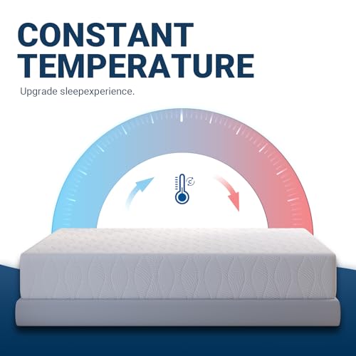 Queen Size 10 Inch Gel Memory Foam Mattress B277