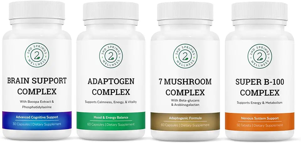 7 Mushroom & Brain Support Bundle L478