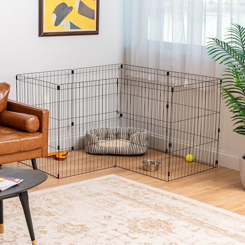 Metal 8-Panel 24" Dog Playpen A261