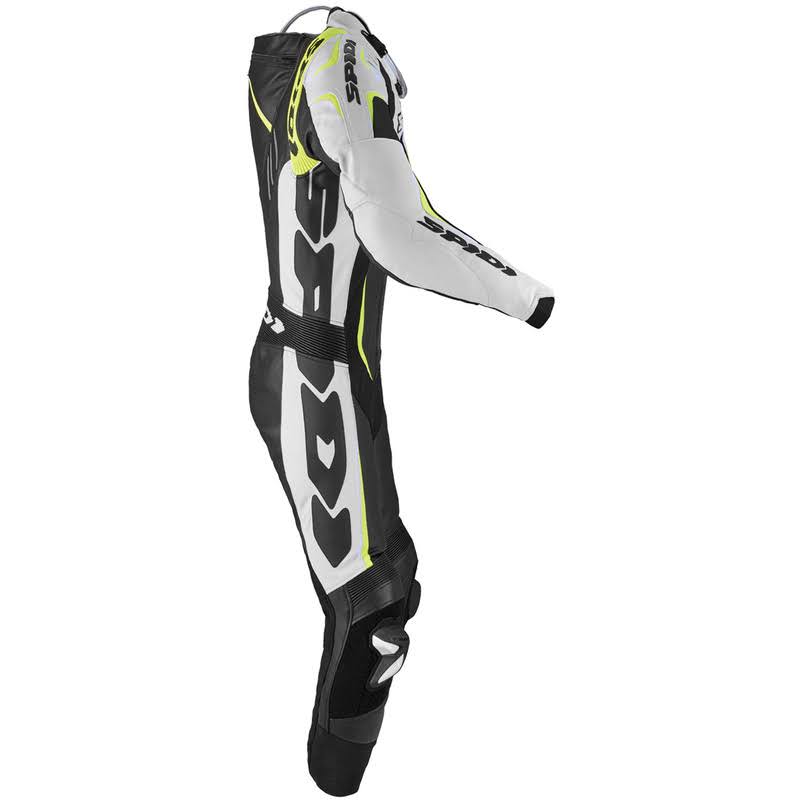 Black-Fluo Yellow Motorcycle Suit F92441