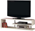 White 55-inch Wood TV Stand Q371