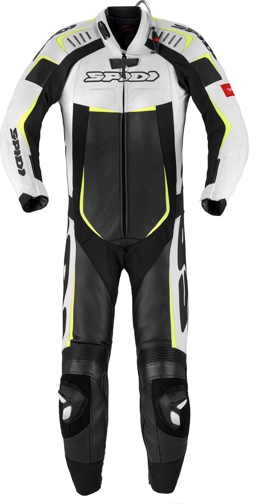 Black-Fluo Yellow Motorcycle Suit F92441