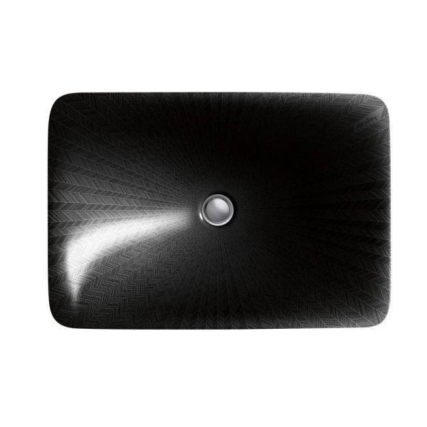 Black Rectangle Bathroom Sink A140528