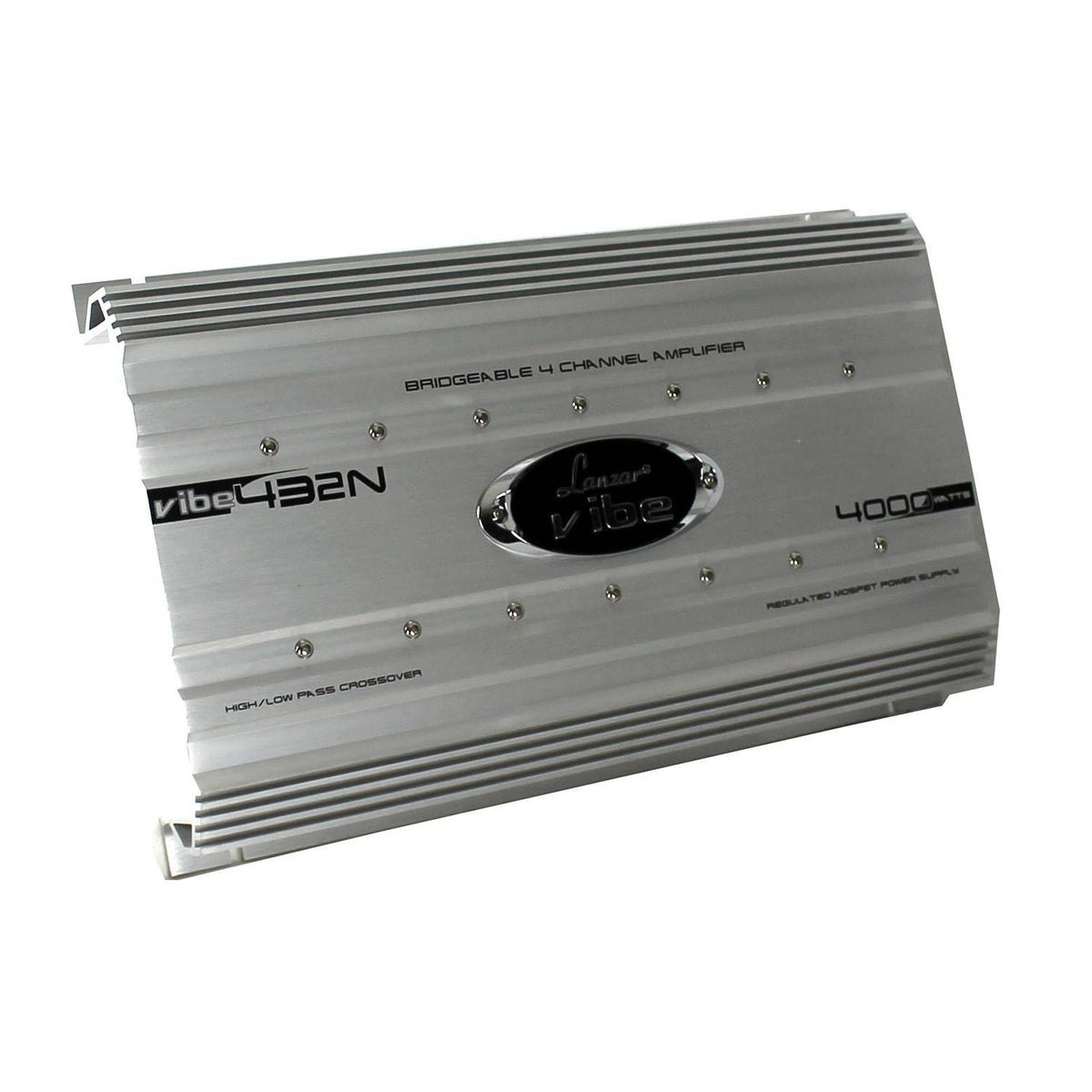 4000 Watt 4 Channel Car Audio Amplifier with Wiring Kit T877