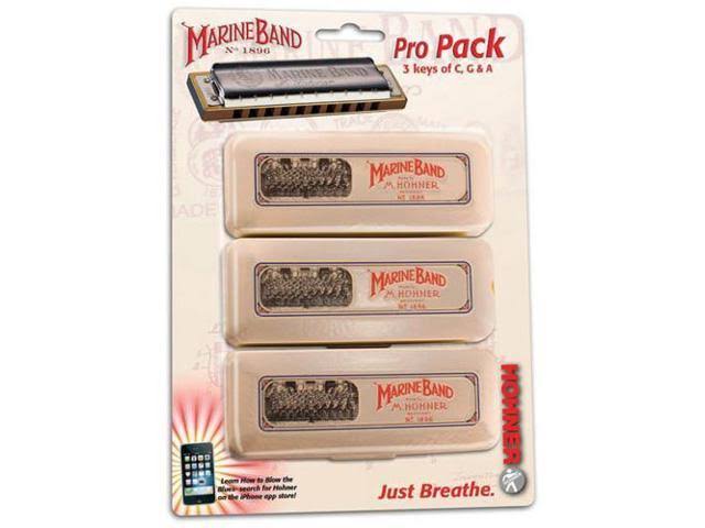 3-Pack Harmonica Keys C, G and A N97599