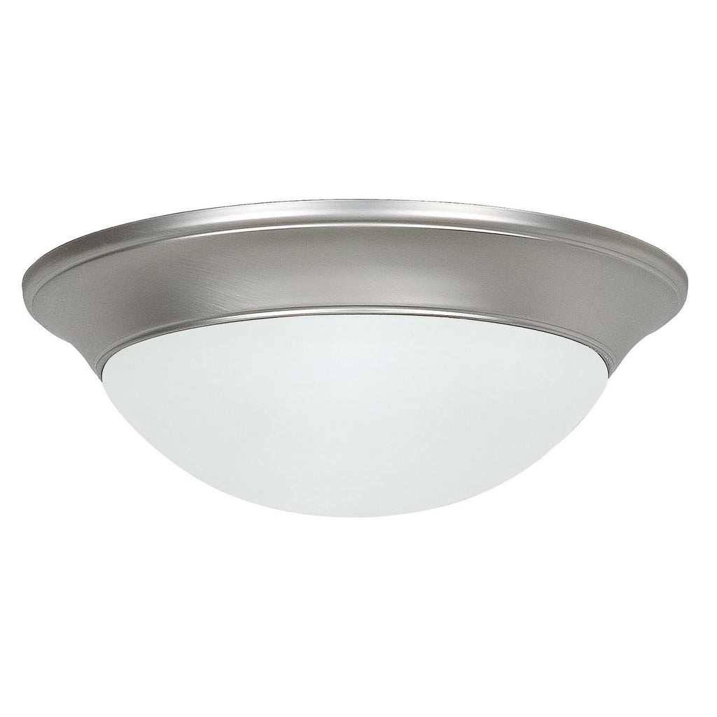 Satin Nickel Finish LED Flush Mount T92300