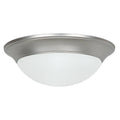 Satin Nickel Finish LED Flush Mount T92300