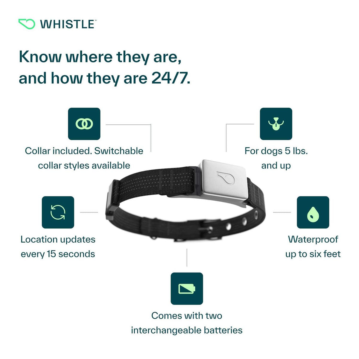 Smart Collar Kit GPS location Health & Fitness R220537