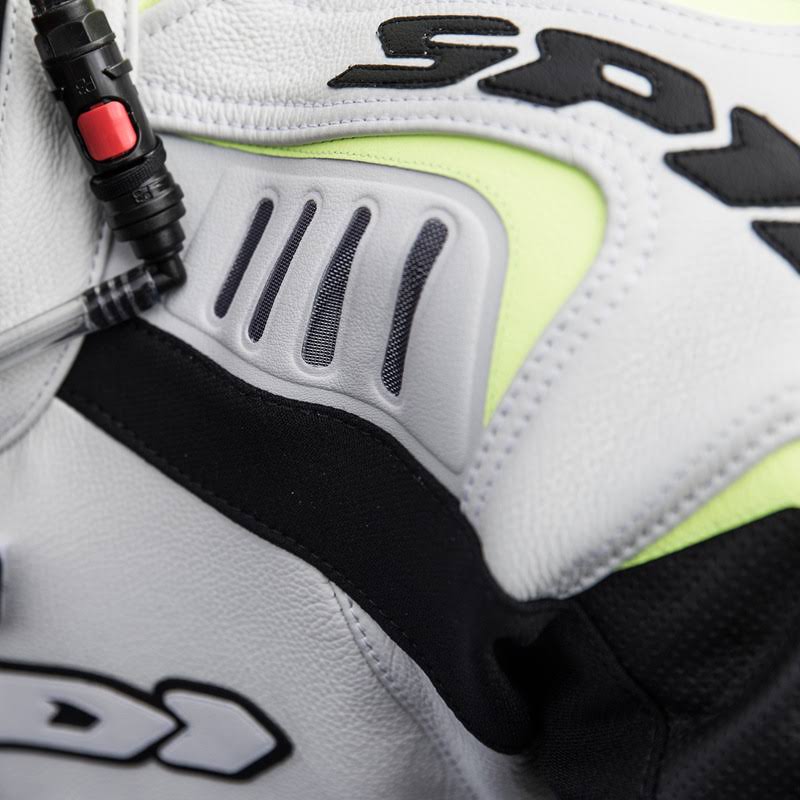 Black-Fluo Yellow Motorcycle Suit F92441