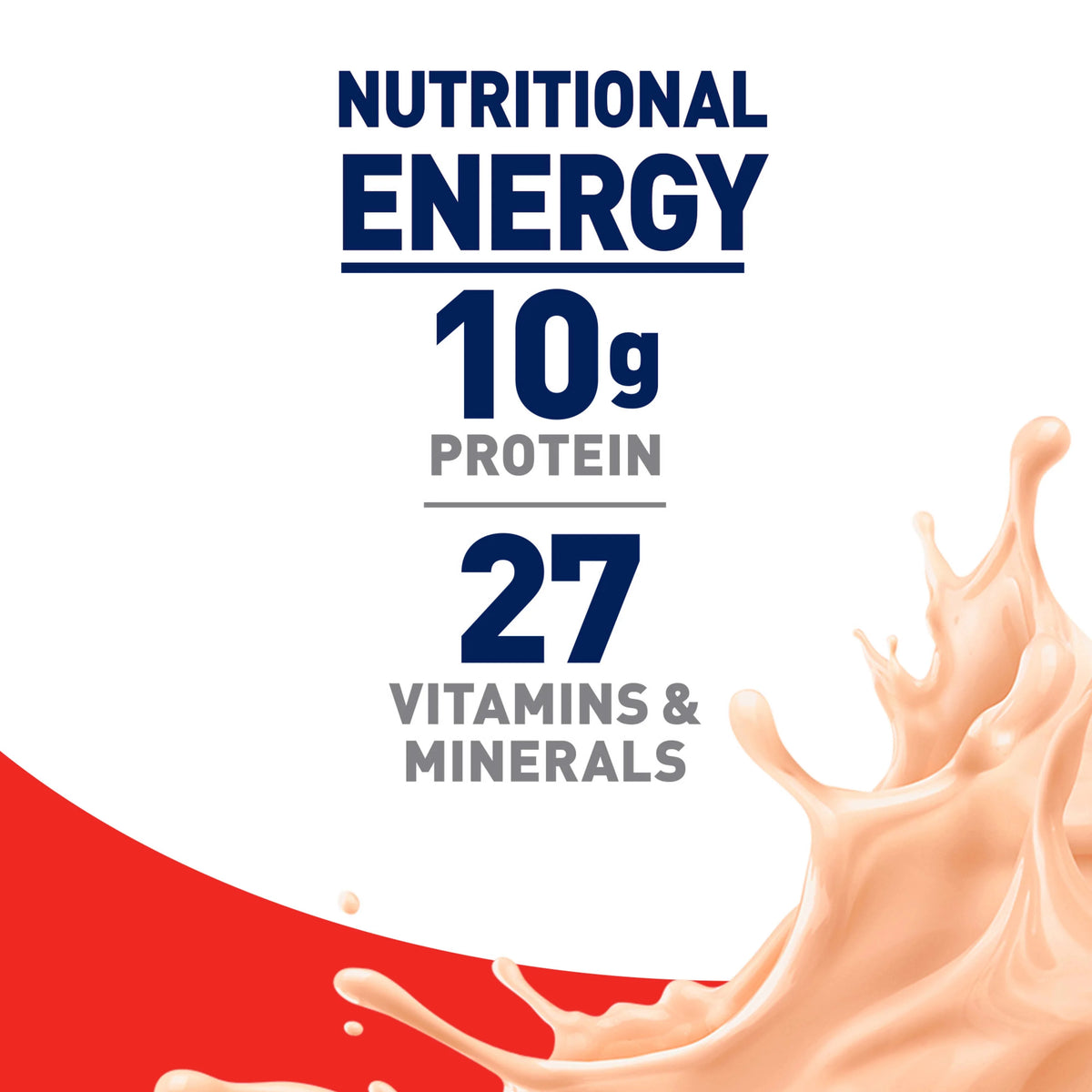 Creamy Strawberry Nutritional Drink, 10 g Protein, 15 - 8 fl oz Bottles W281