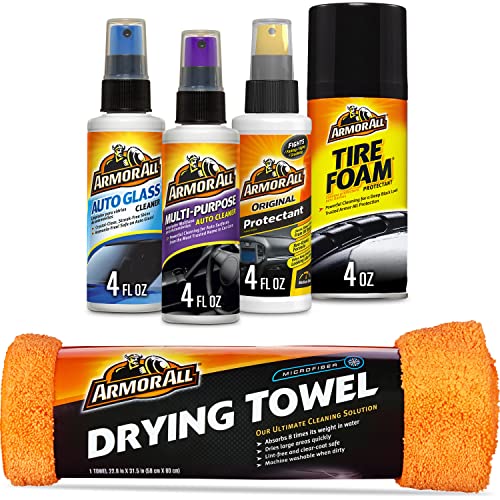 Car Wash and Interior Cleaner Kit, 5 Count L19300