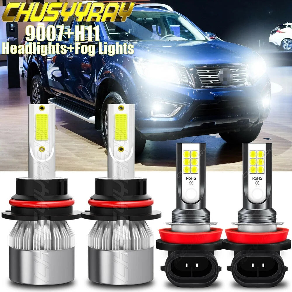 9007 & H11 LED Headlight Fog Light Bulb P1751
