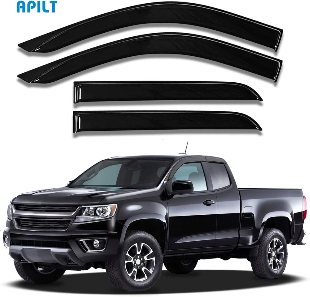 Dark Smoke 4-Piece Side Window Deflectors G251016