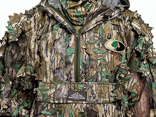 Camouflage Leafy Hunting Jacket with Hood X106202