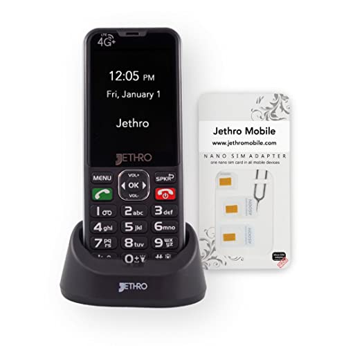 4G Unlocked Senior Cell Phone with Charging Dock L277