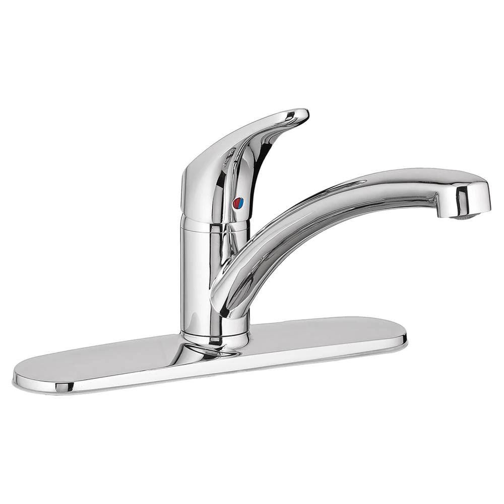 Polished Chrome Single Handle Kitchen Faucet T889744