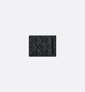 Black Canvas Wallet with Bill Clip X89074