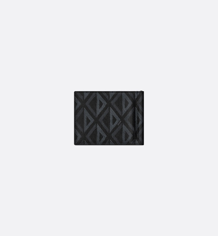Black Canvas Wallet with Bill Clip X89074
