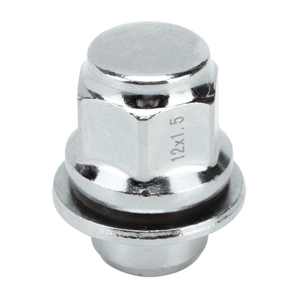 Silver Steel Wheel Nut 20 Pieces M95659