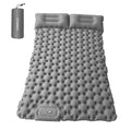 2 Person Camping Mat with Air Pillow Waterproof Backpacking Pad R666929