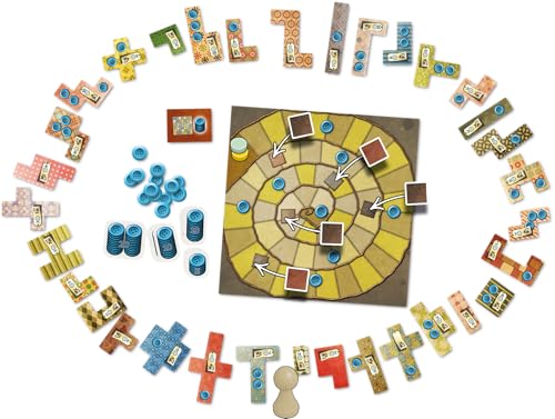 Two-Player Quilting Strategy Board Game S146108