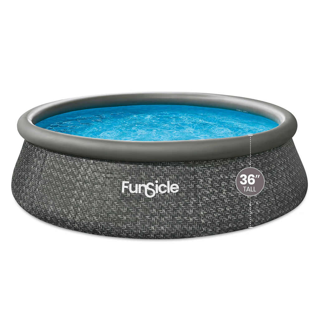 10ft x 30in Round Above Ground Pool with Cartridge Filter Pump O51861