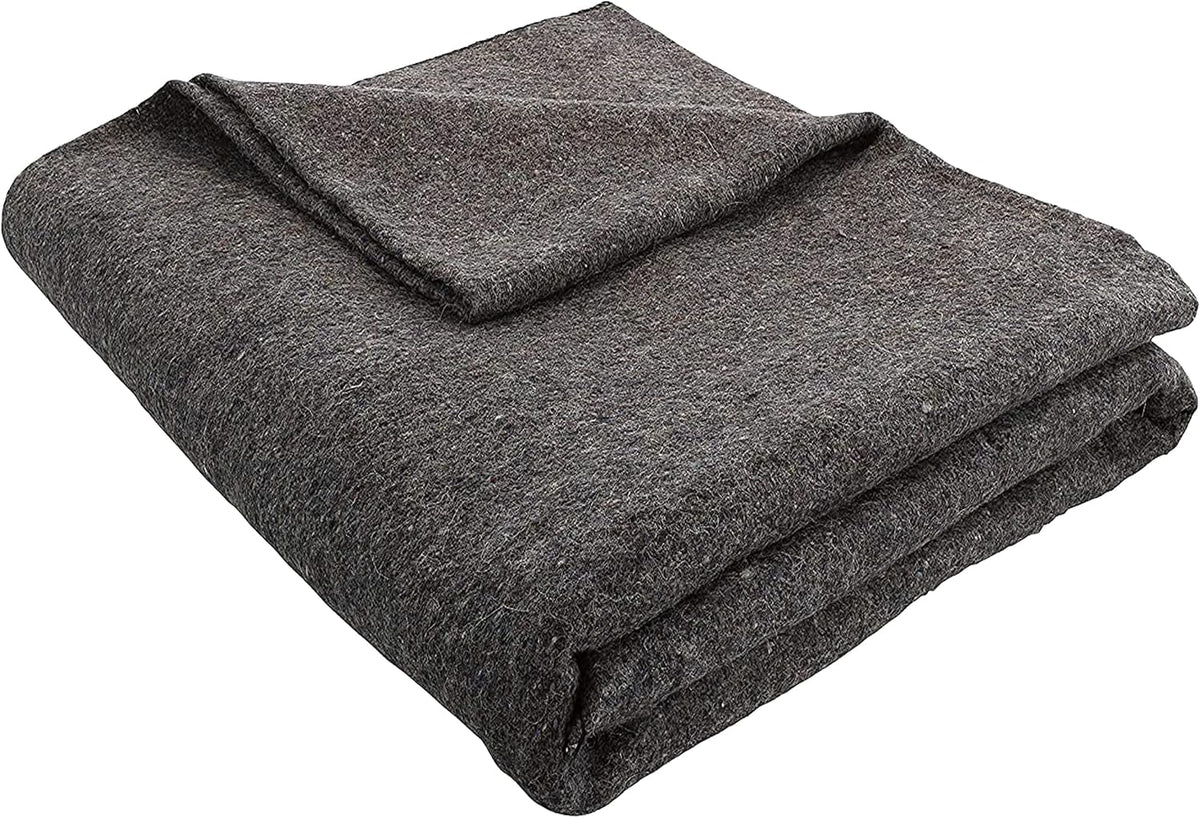 Grey 62x80 Wool Blanket L200