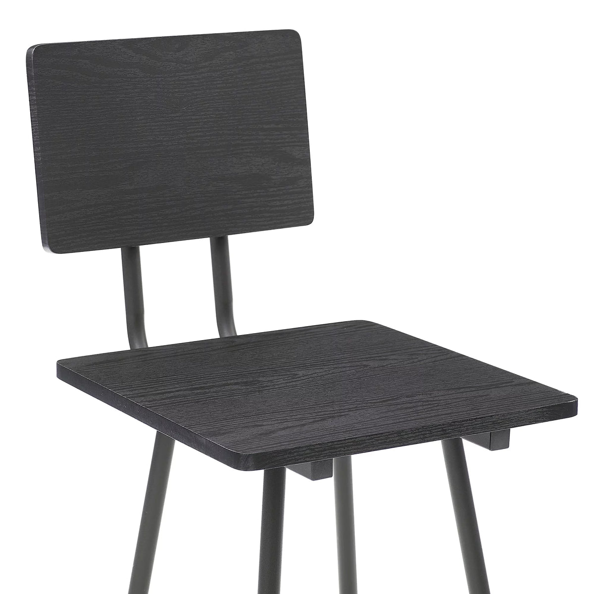 3-Piece Square Dining Table Set with 2 Stools Q393