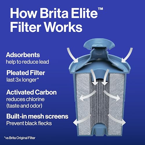 Water Filter Replacements for Pitchers and Dispensers, 2 Count O181038
