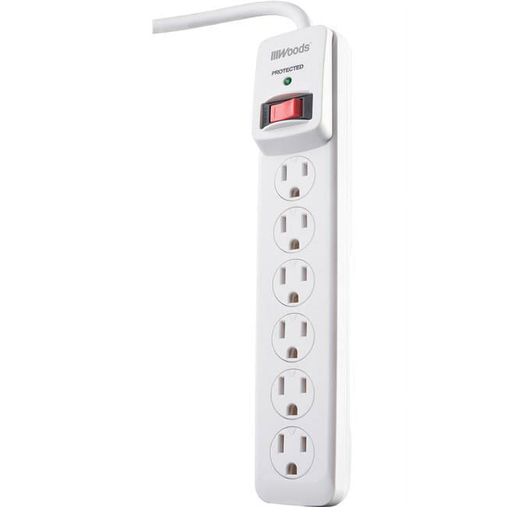 3 ft. 6 Outlet Surge Protector O175