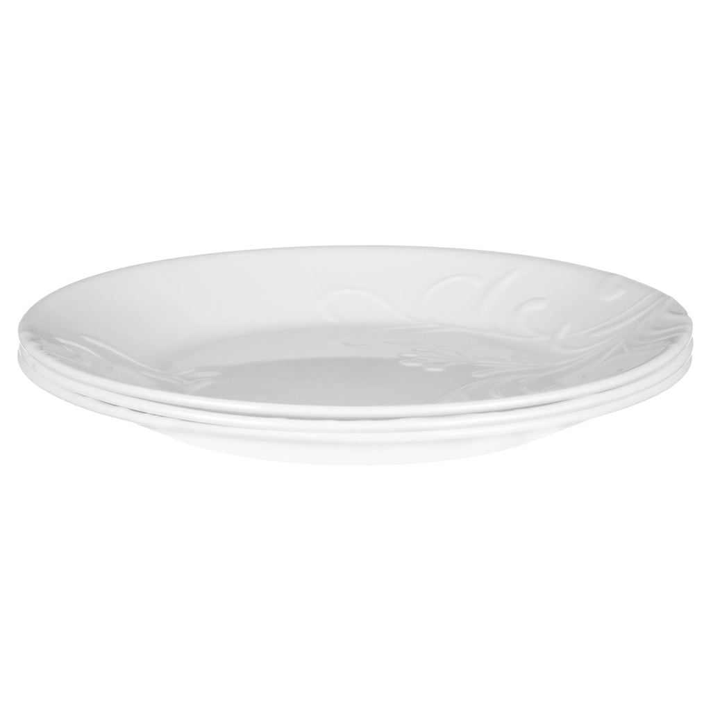 12 Piece White Dinnerware Set S261