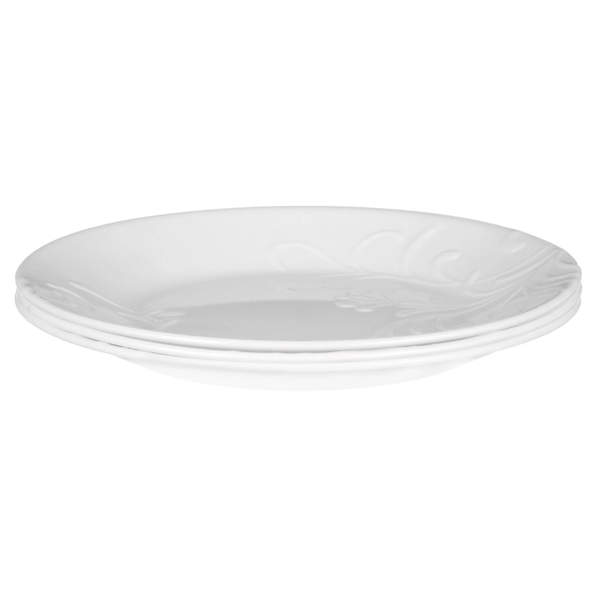 12 Piece White Dinnerware Set S261